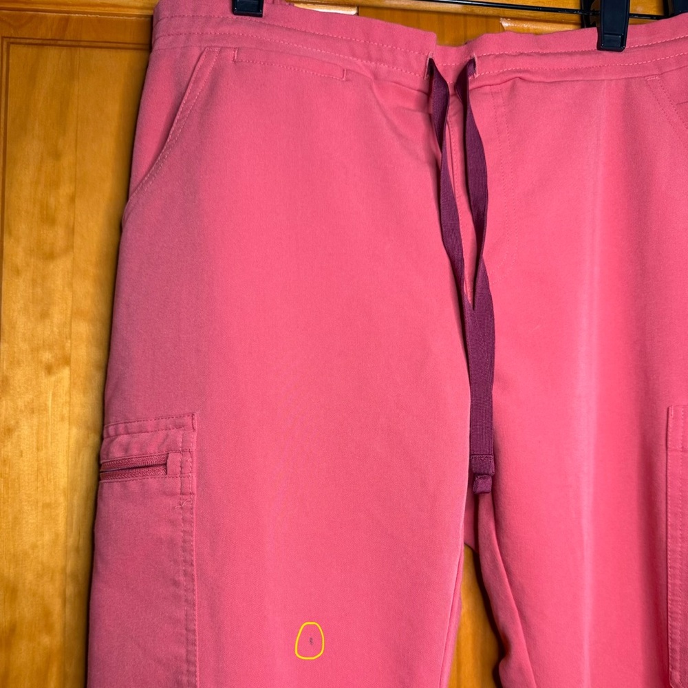 FIGS Yola Skinny Scrub Pants Clay SMALL Limited Edition - Picture 6 of 8